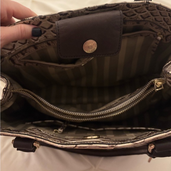 Gently used Brahmin Joan tote in pearl dogwood color, tag attached - Picture 5 of 16